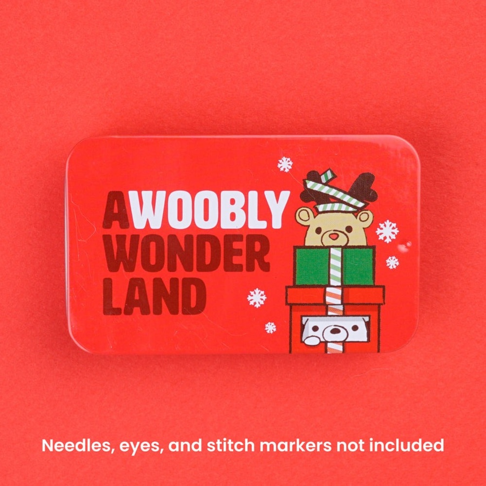 ISO Woobles Red Woobly Wonderland Tin Rare & Budgeted Accordingly